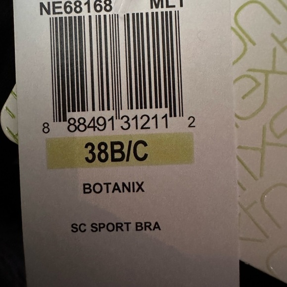 Next Botanix Soft Cup Sport Womens Bikini Top Multicolor NWT - Picture 4 of 7